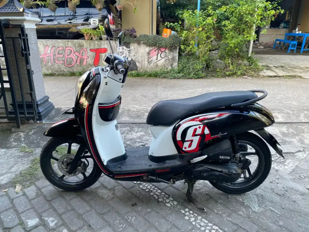 Honda Scoopy esp stater halus THN 2015  plat AB sleman