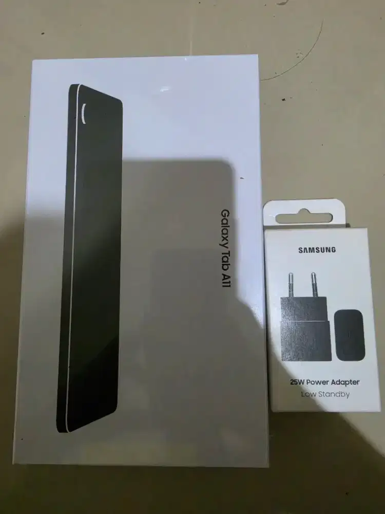 Samsung tab a11 segel resmi