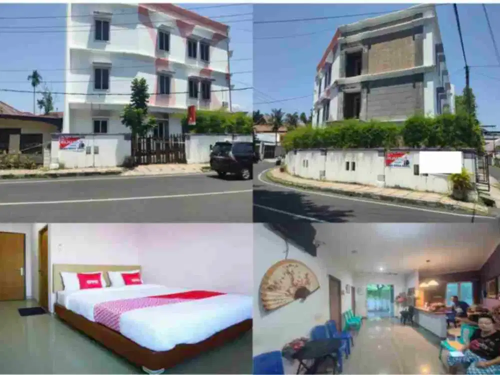 Dijual sangat murah tempat kost elit bangunan 3 lantai terawat di Jalan TNI Tikala Ares dekat kantor Walikota dan lapangan Tikala dua jalur kendaraan