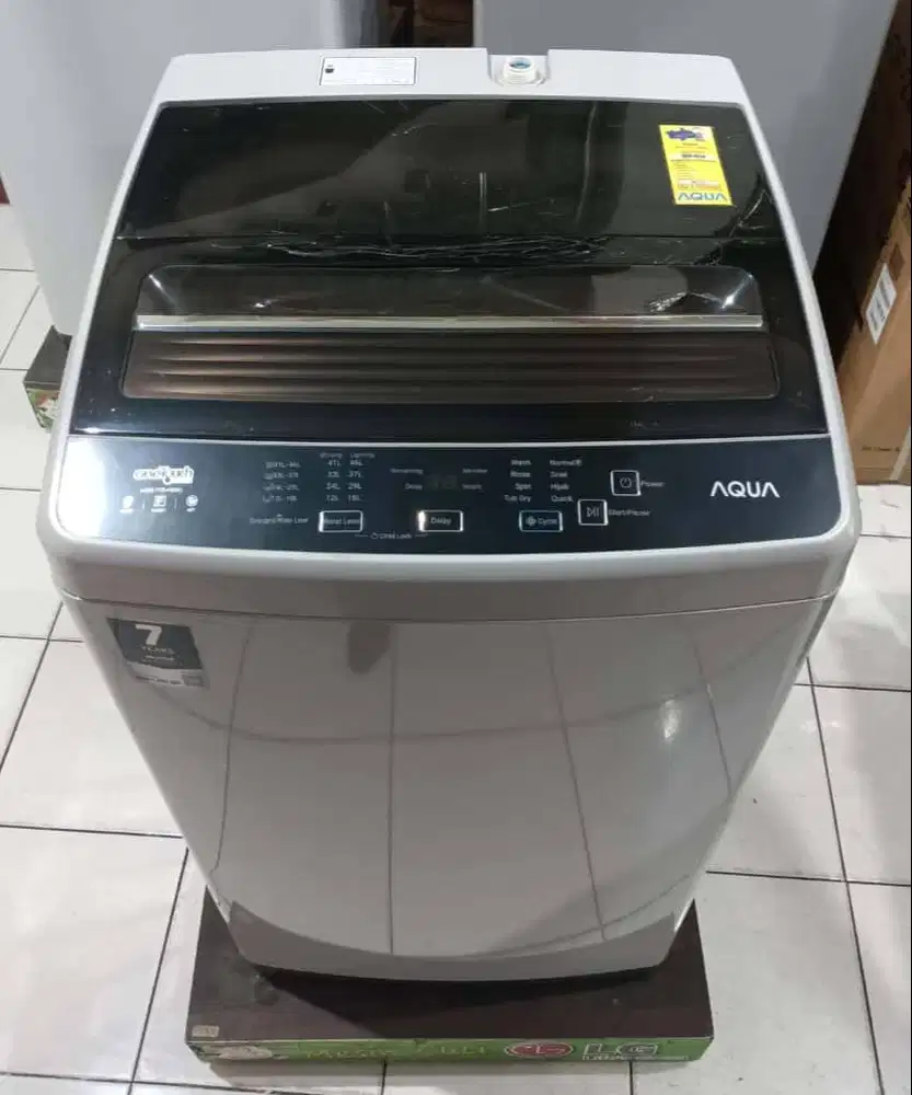 MESIN CUCI 1 TABUNG AQUA AQW-77D-H