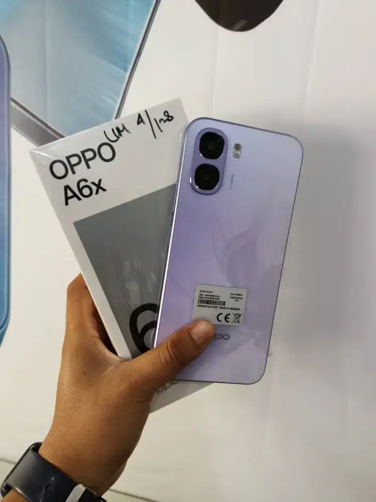 Oppo a6x ram 4/128 second