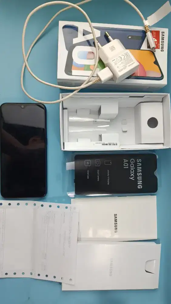 Samsung a01 FullSet Ori Lengkap Normal Siap Pakai