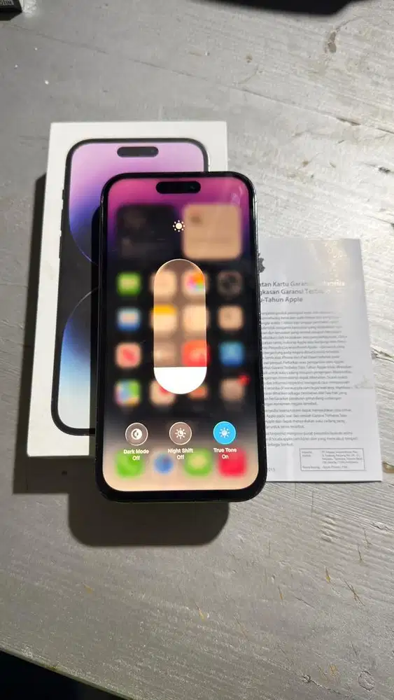 Iphone 14 Pro 256GB Purple Resmi Ibox Lengkap