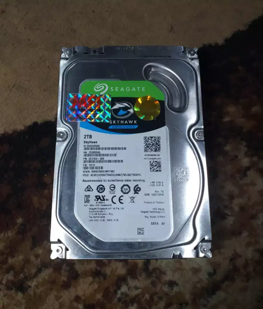 Hdd seagate 2 tb