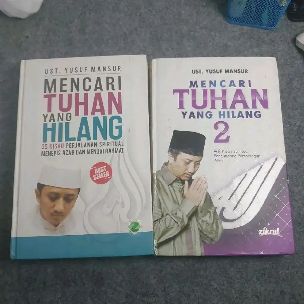 Buku Mencari Tuhan Yang Hilang 1 & 2 Ustadz Yusuf Mansur  Preloved Ori