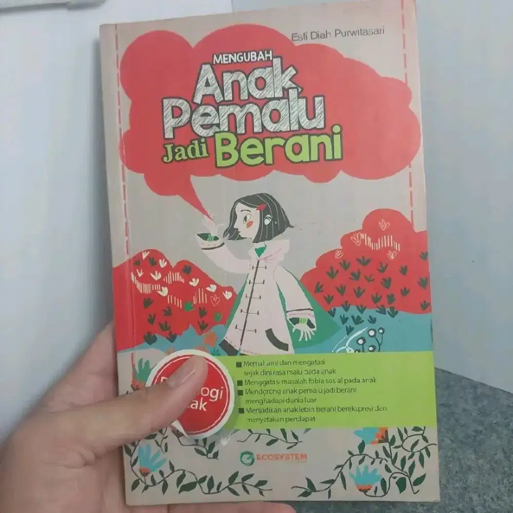 Buku Anak Pemalu Jadi Berani - Preloved Original