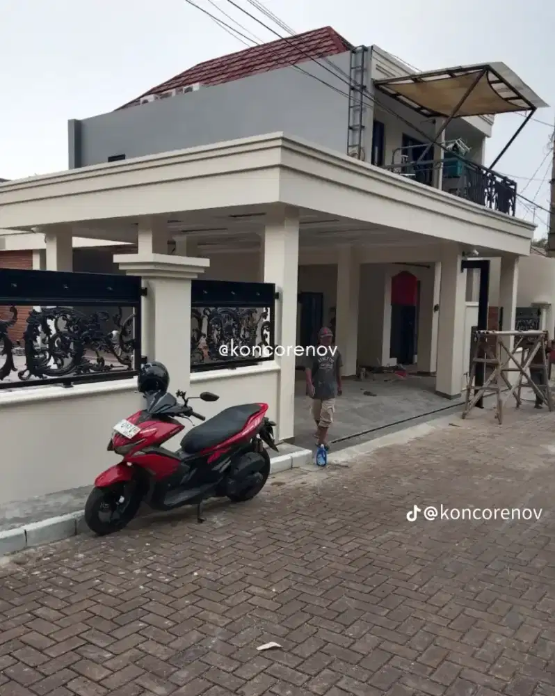Siap menerima pemasangan atap baja ringan dan renowasi rumah