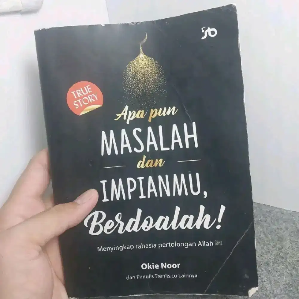 Buku Apapun masalah dan impianmu Berdoalah  - Preloved Original