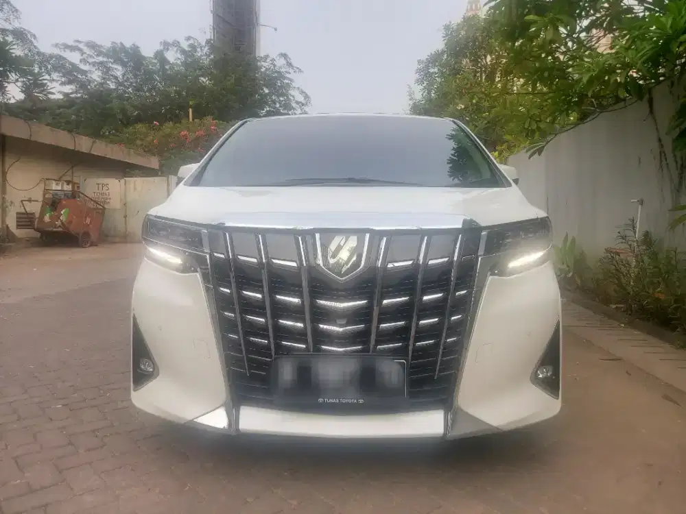 KM 20k/ Toyota Alphard 2.5 G AT 2021 TSS Putih