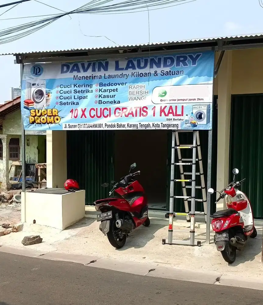 Di butuhkan karyawati laundry