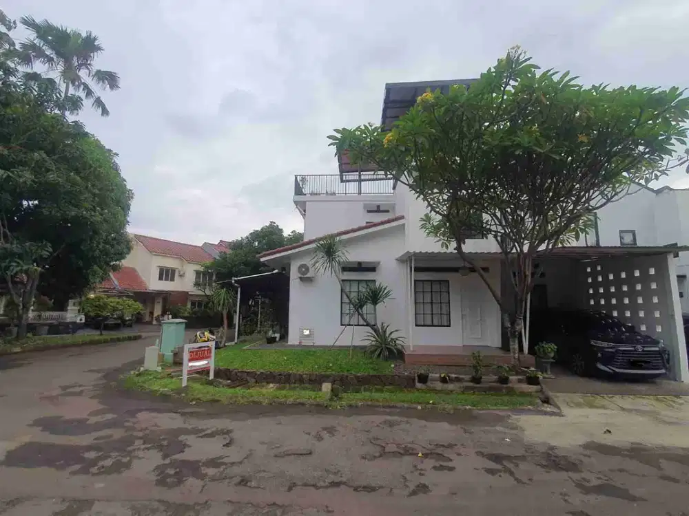 Dijual cepat rumah cluster cul de sac di Puri Bintaro