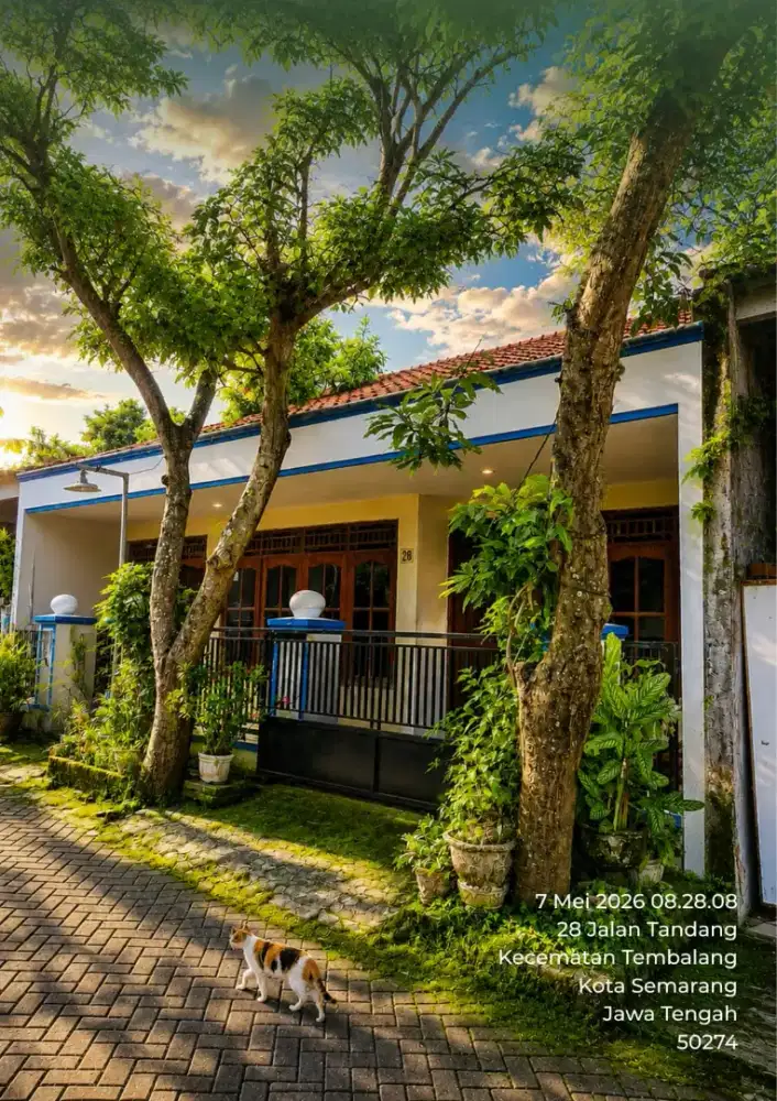 Rumah Asri & Nyaman Dekat Undip Unimus Simpang Lima