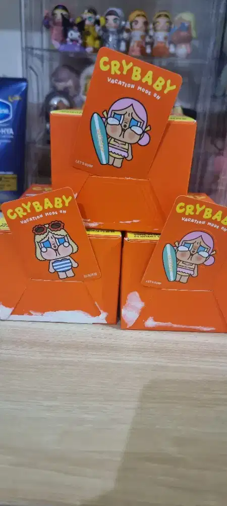 Murah Popmart Ori Crybaby Vacation Selected Harga di bawah Retail