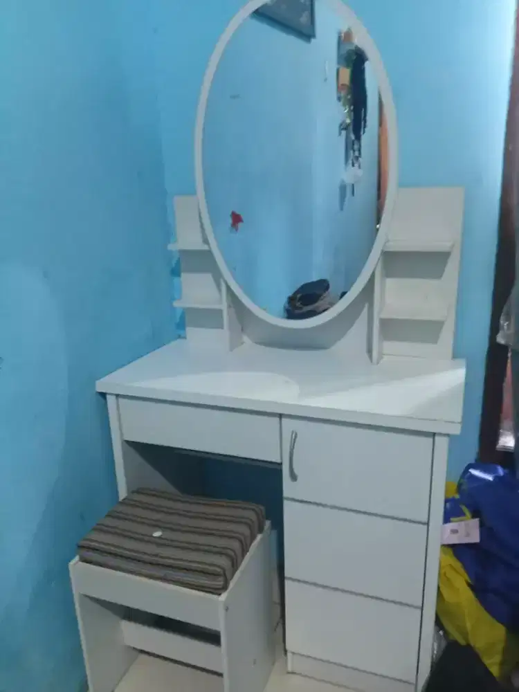 Jual cepat meja rias sliding mirror