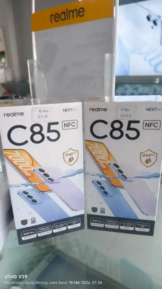 Realme C85 6+12/128gb NFC 7000 Baru spesial promo