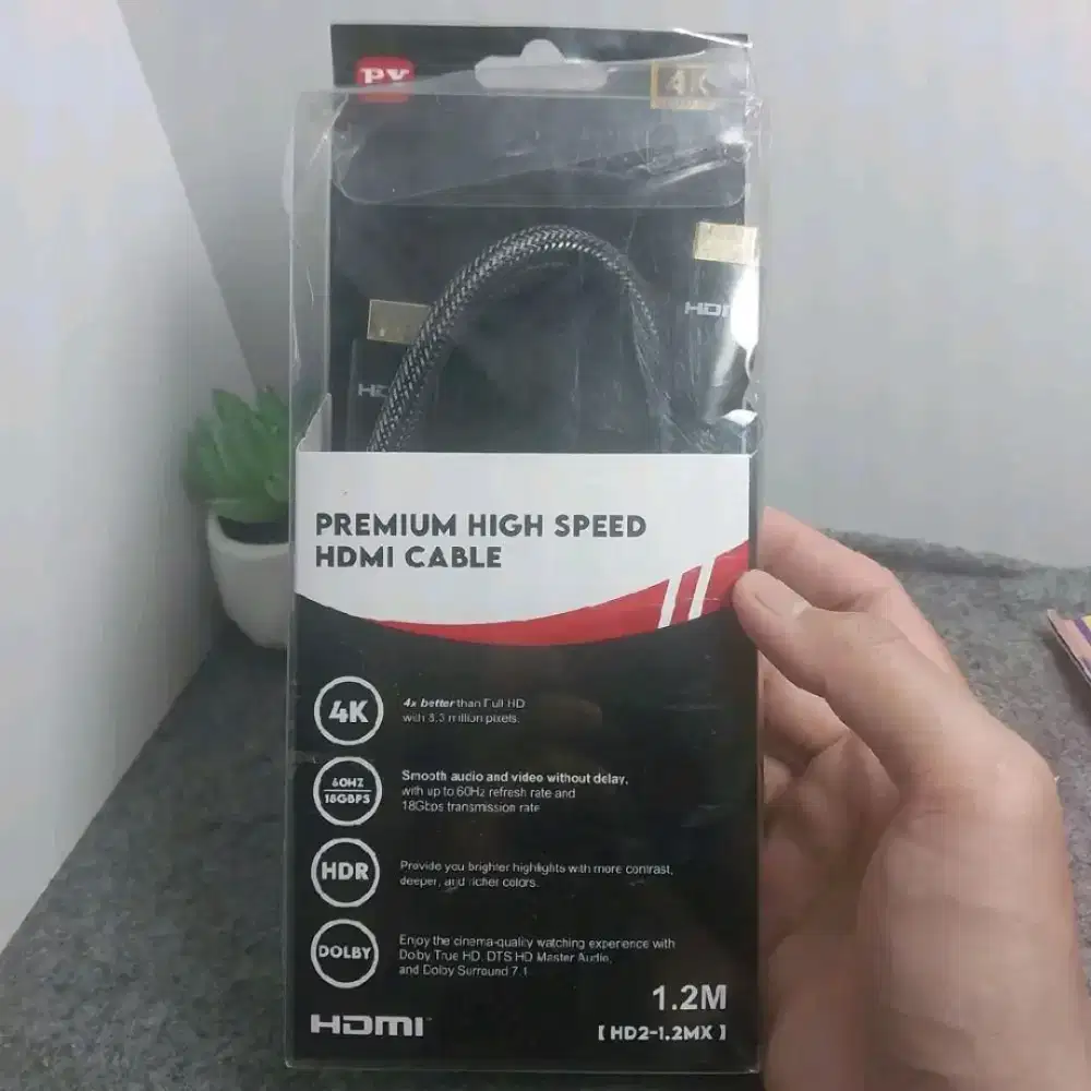 Kabel HDMI PX Panjang 1,2m - Preloved Original
