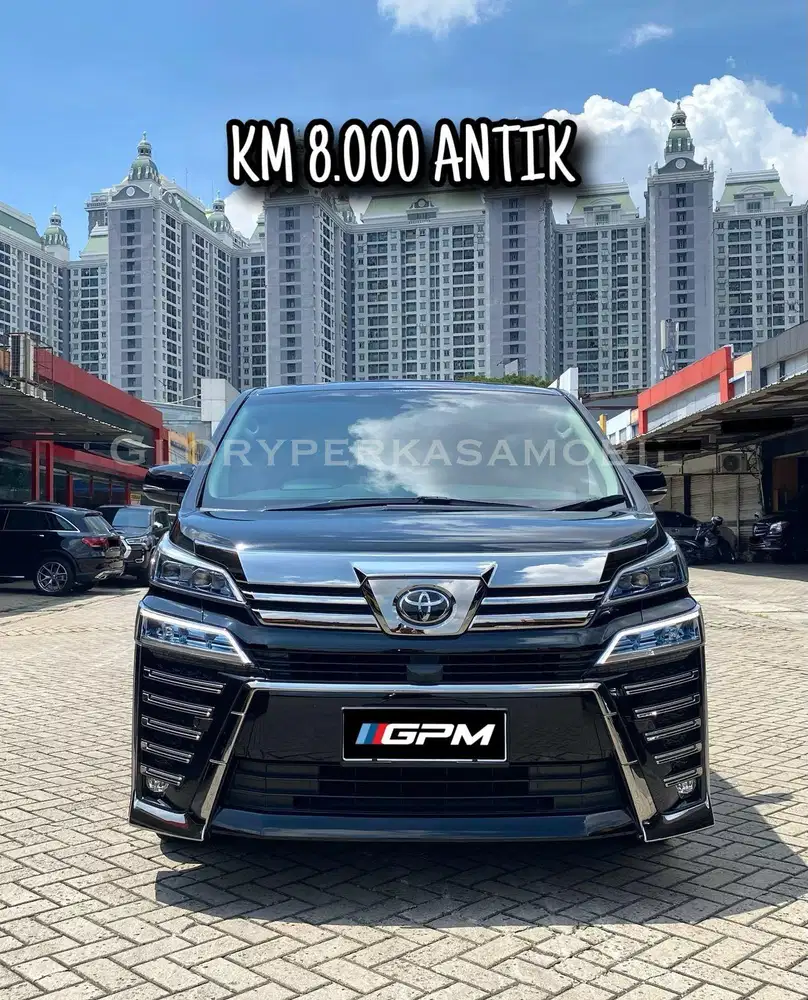 Toyota Vellfire 2.5 G ATPM 2022/ 2023 KM 8rb ANTIK Toyota Vellfire