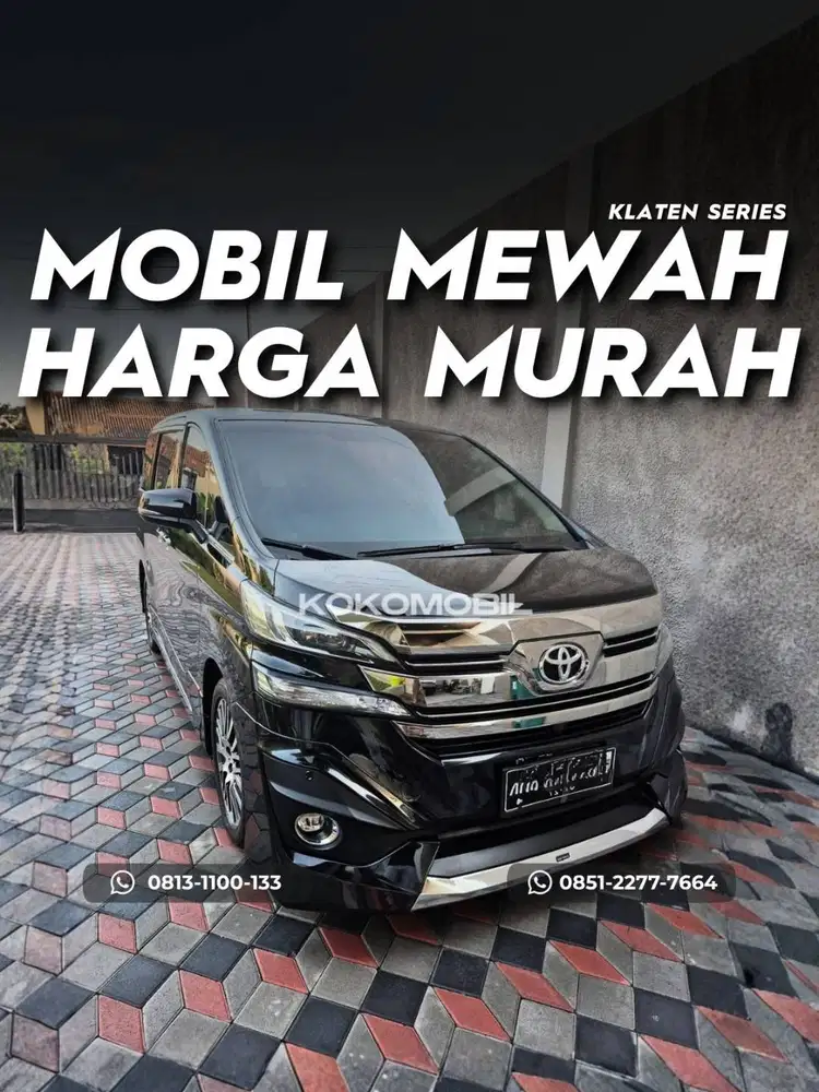 Toyota Vellfire G Limited 2017