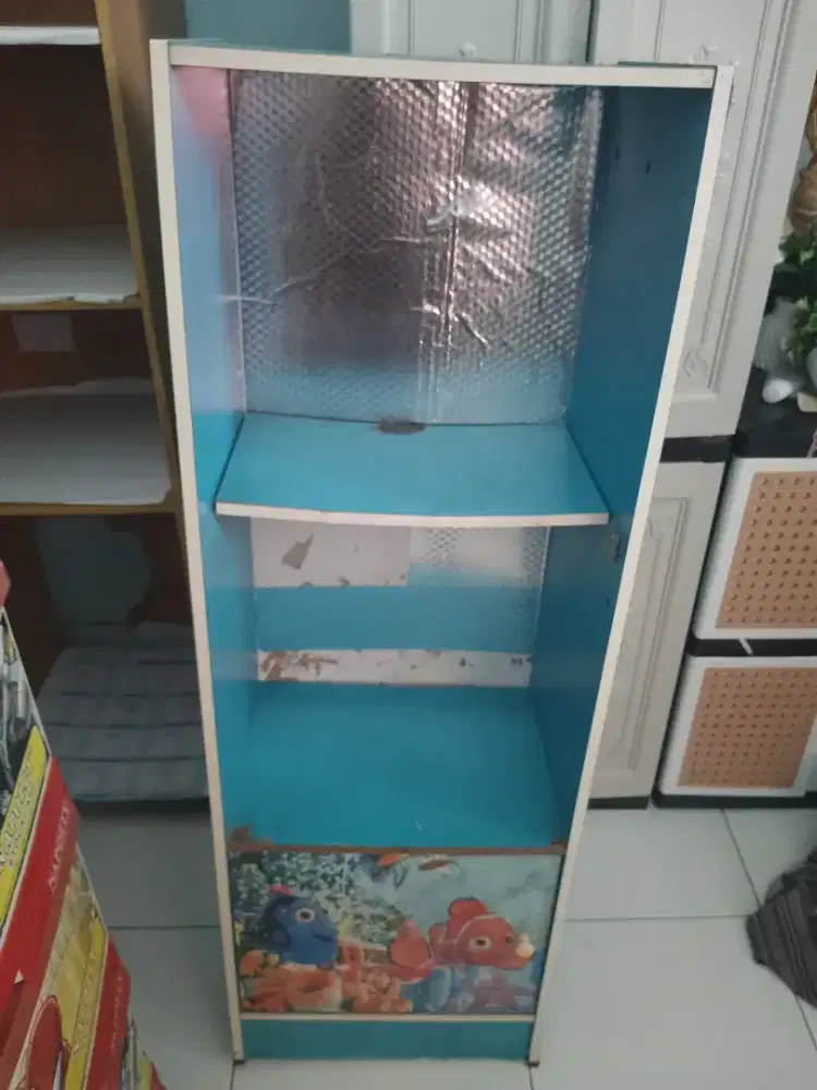 Rak kayu mdf 2 susun minus