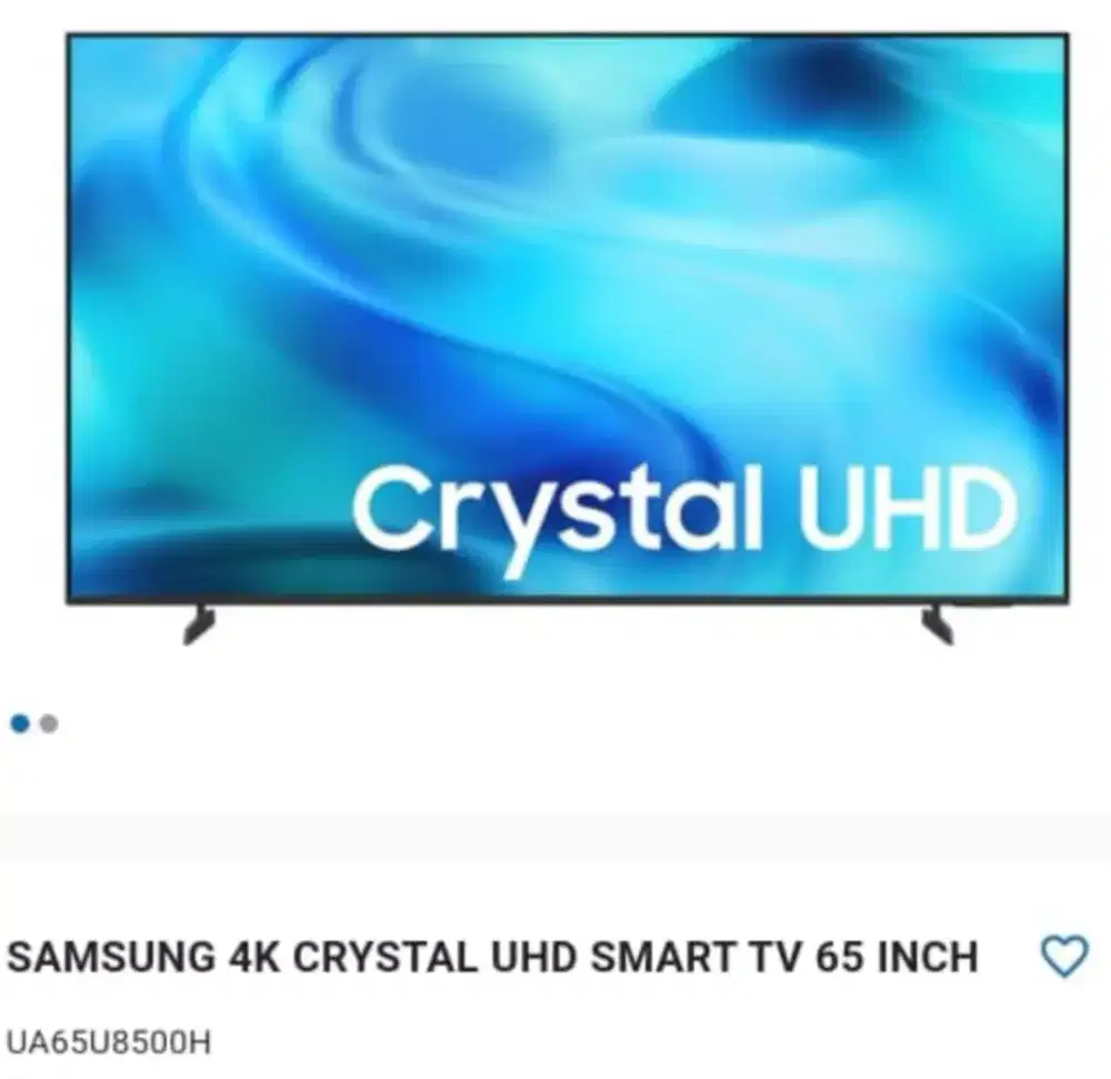 SERI BARU TV SAMSUNG 65INCH READY STOK