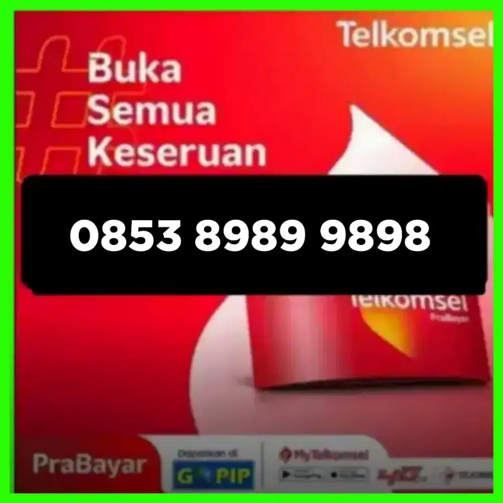 Piano nomor Cantik Telkomsel 12 digit