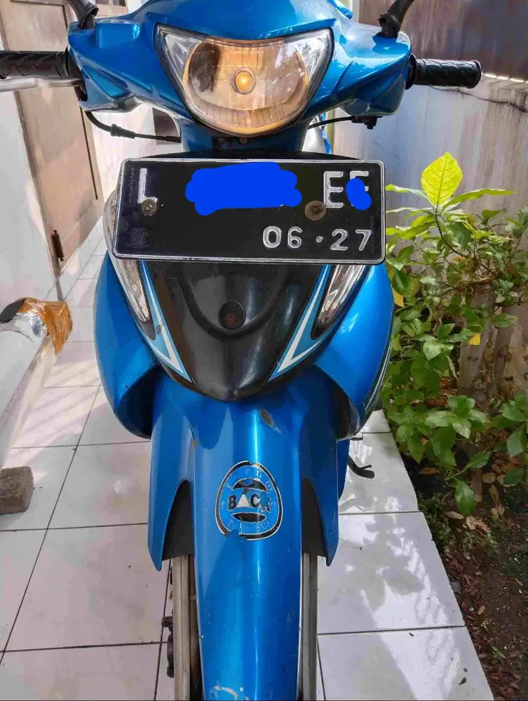 Dijual Suzuki Smash Biru Hitam Irit dan Bandel