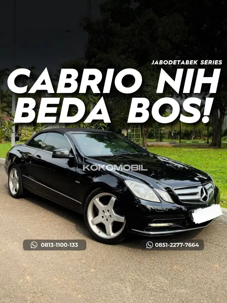 Mercedes-Benz E250 W207 Cabriolet 2011