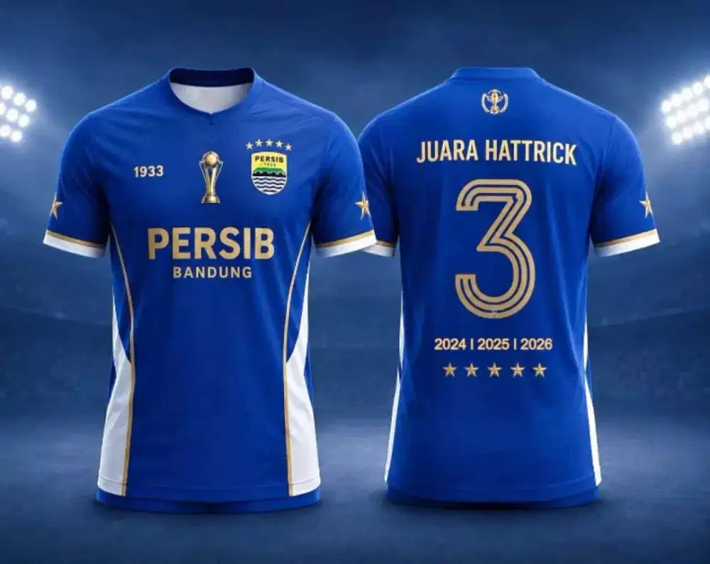 Jersey persib juara hattrick premium