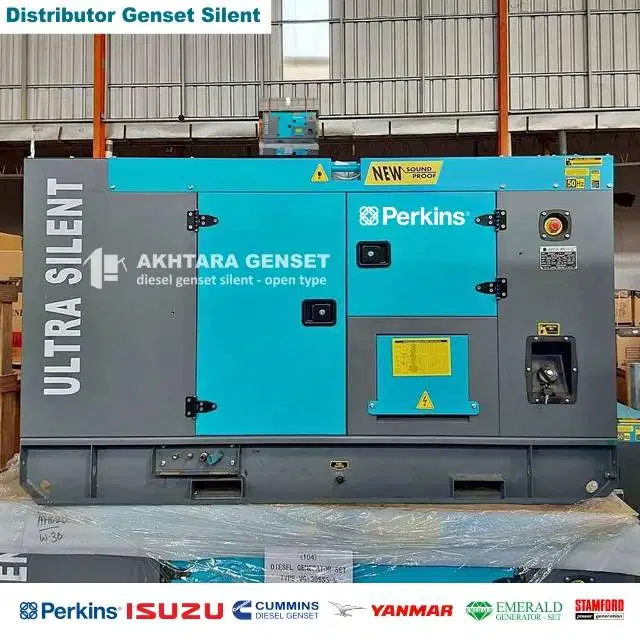 Jual Genset PERKINS 350 Kva Silent Type