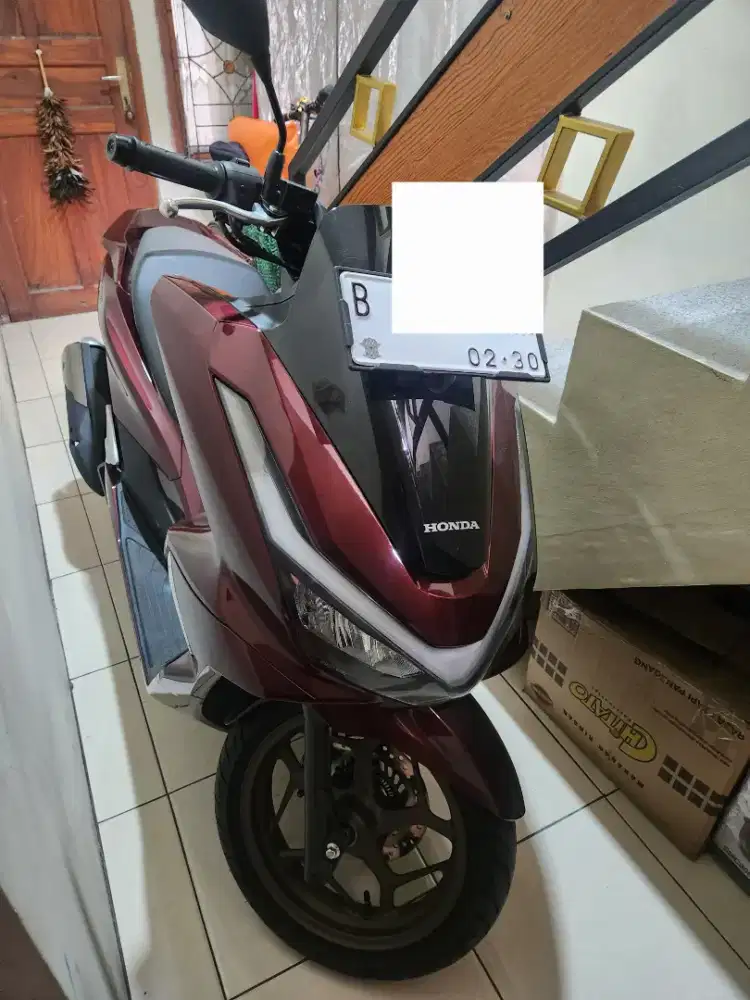 jual Honda Pcx 160 ABS ROADSYNC Burgundy 2025