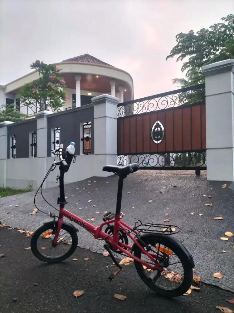 Sepeda lipat Airwalk 16 inch singgel speed
