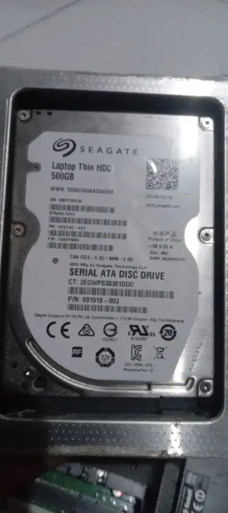 Jual Borongan 2pcs Hardisk 2.5 & 4pcs DDR3 PC/ PC3L + Bonus