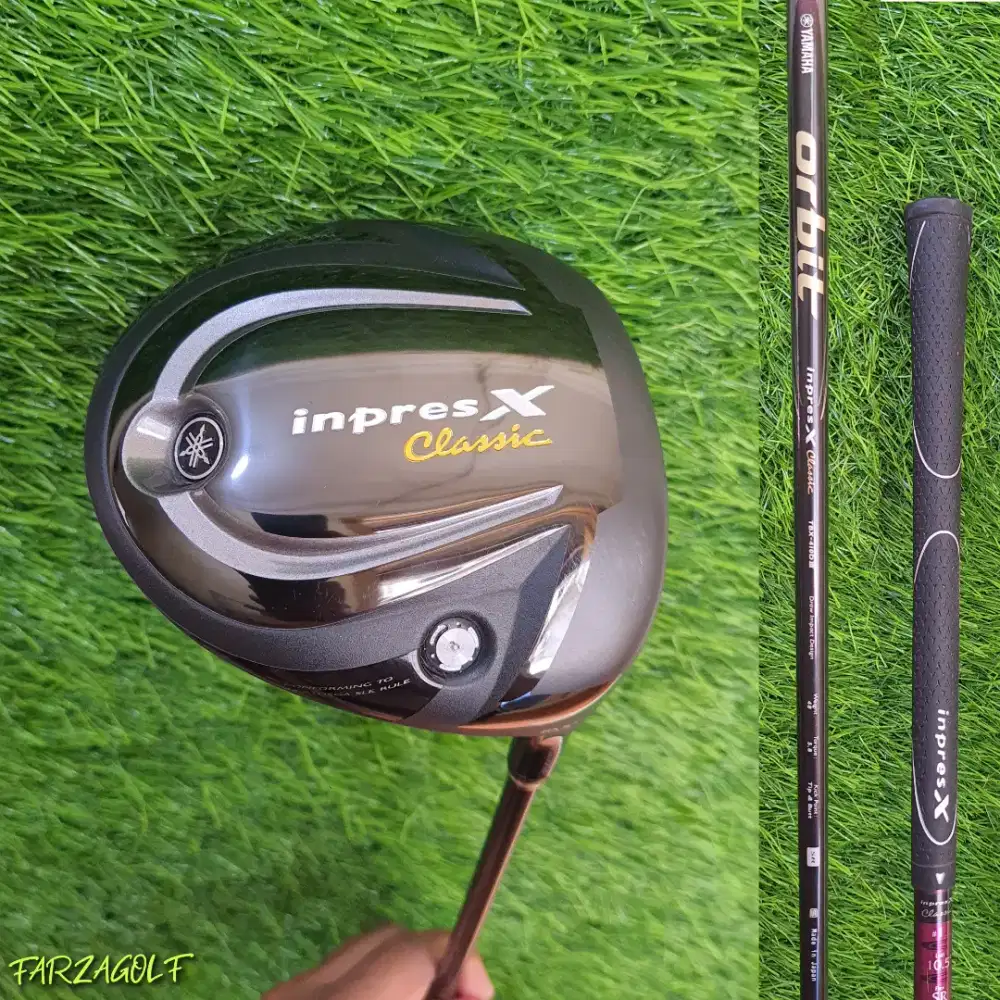 Stick Golf Driver Yamaha InpresX Classic Loft 10.5, Shaft Flex SR 48gr