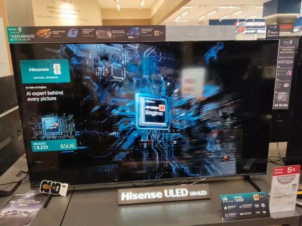 HISENSE MINILED SMART TV 4K 65
