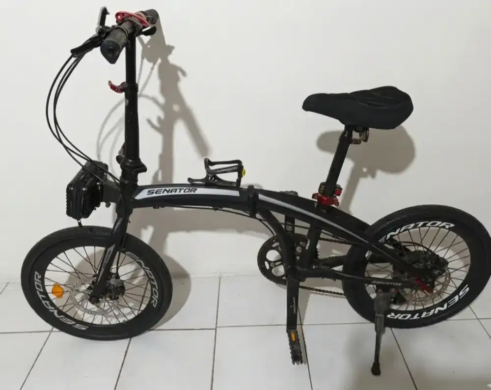 Sepeda Lipat Aloy 8 Speed Senator
