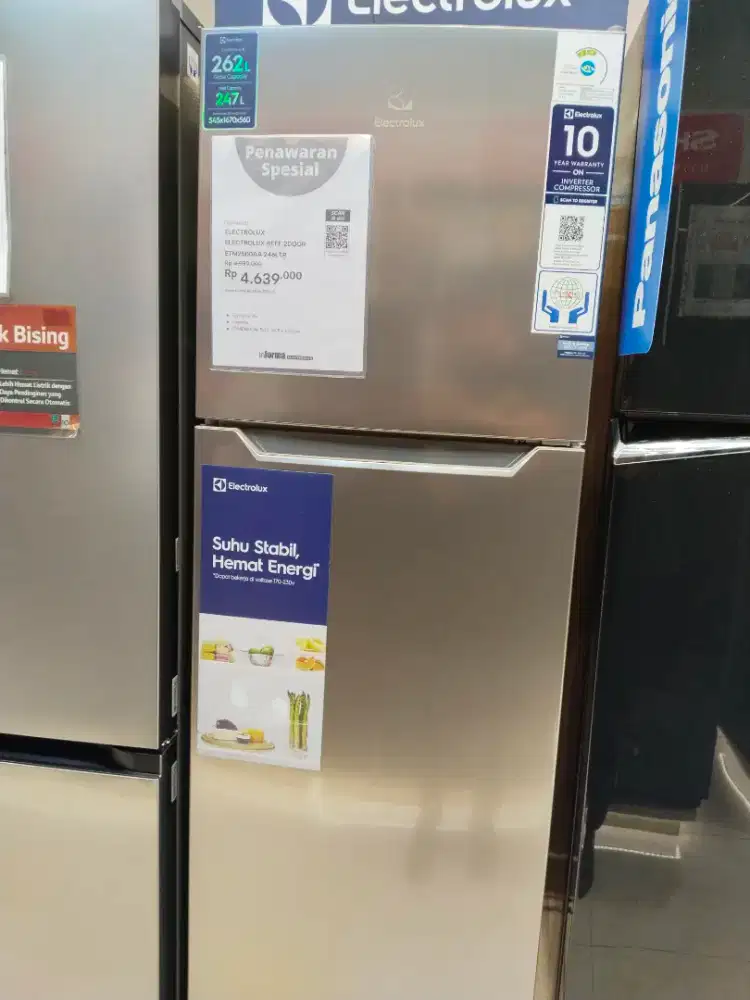 KULKAS ELECTROLUX 2 PINTU 246LTR