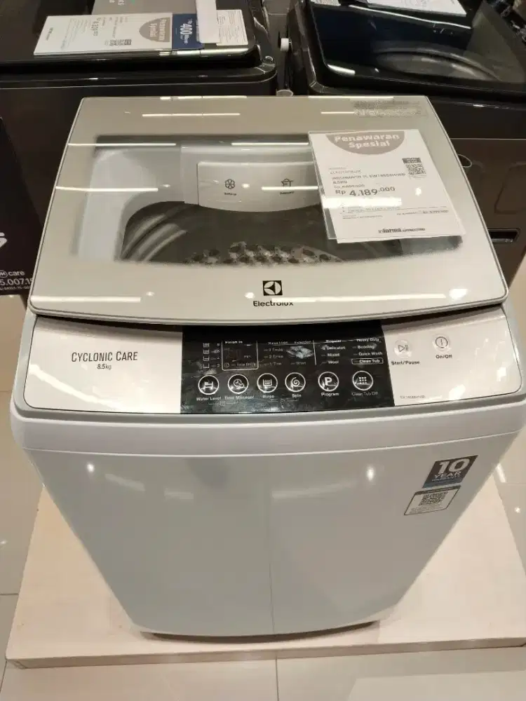MESIN CUCI ELECTROLUX TOP LOAD 8,5KG