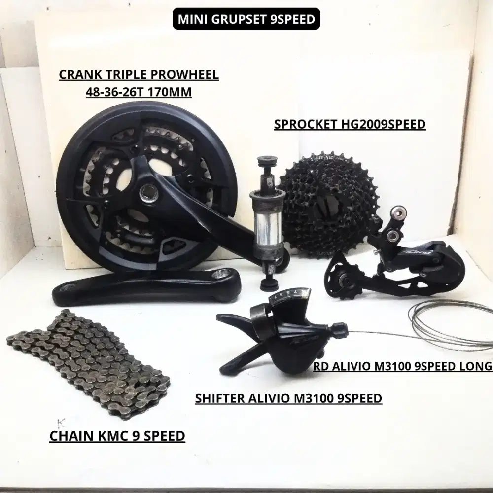 MINI GRUP SET 9 SPEED