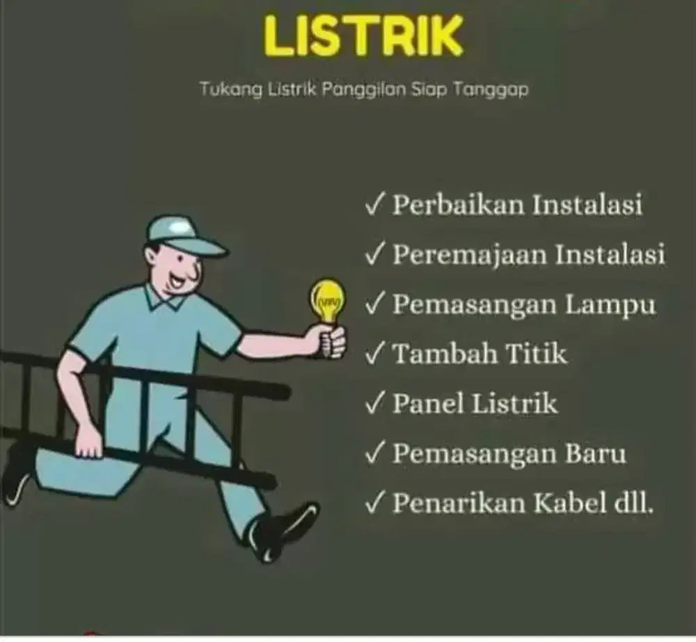 Tukang listrik panggilan 24 jam area Jabodetabek