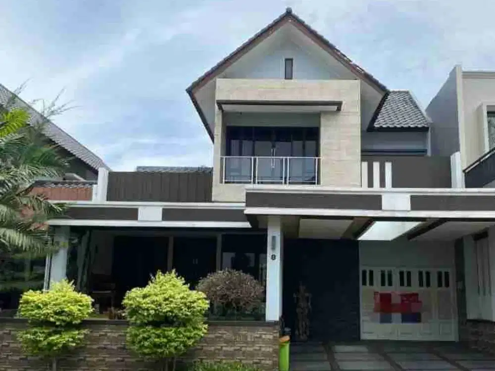 RUMAH BOGOR NIRWANA RESIDENCE 2 LANTAI BANGUNAN MEWAH MODERN HARGA MIRING LOKASI NYAMAN STRATEGIS