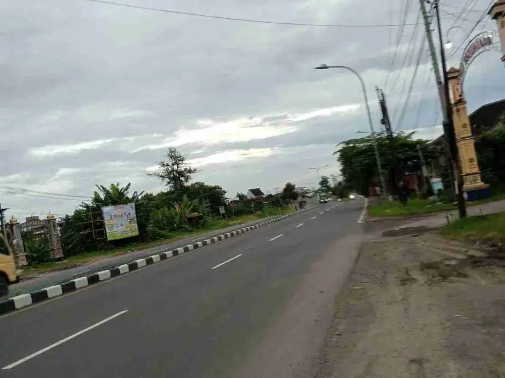 tanah kavling kos Utara puskesmas Masaran 1 Sragen