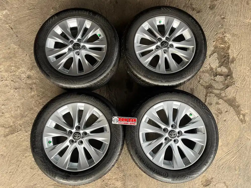 velg oem alphard vellfire ring 18 lubang 5/114 ban tebel semua