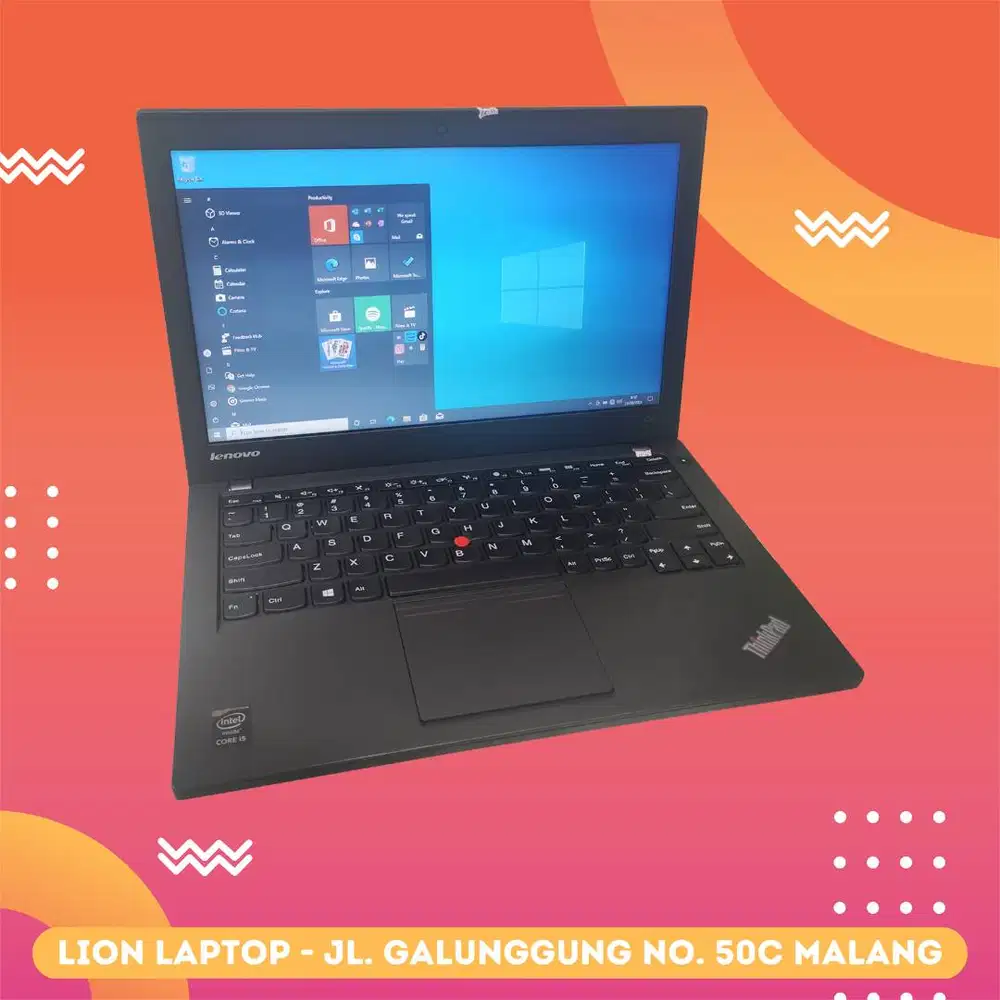 RAM 8GB SSD 256GB Core i5 Murah Lenovo Thinkpad X240 [18|05]