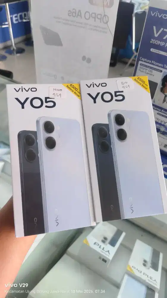 VIVO Y05 4+4/64 IP65 BARU SPESIAL PROMO