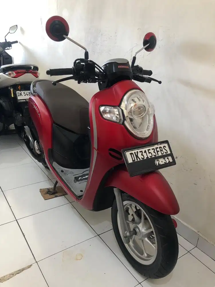 Honda Scoopy Stylish Red Th.2020!!