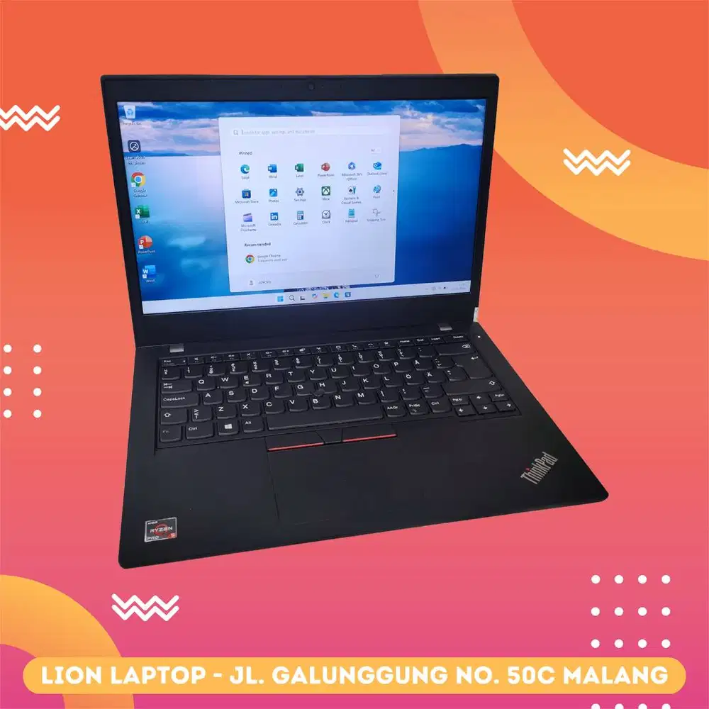 Gaming/Editing AMD Ryzen 5 PRO 8/256 MULUS Lenovo Thinkpad L14 [18|05]