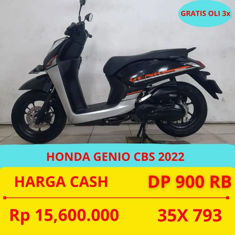 HONDA GENIO CBS 2024 CASH 15 JUTAAN GUYS