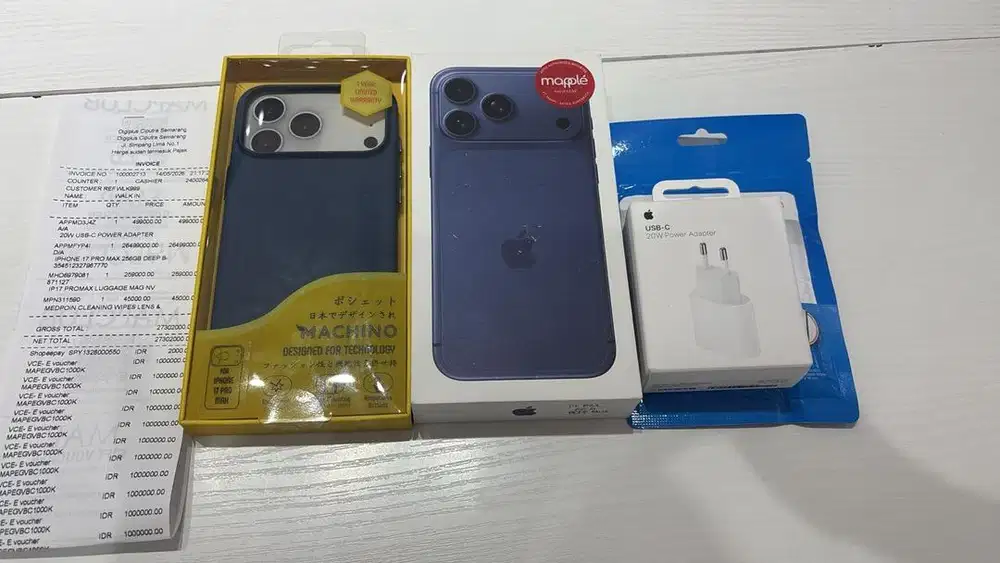 [BNIB] iPhone 17 Pro Max Deep Blue 256GB Garansi Resmi
