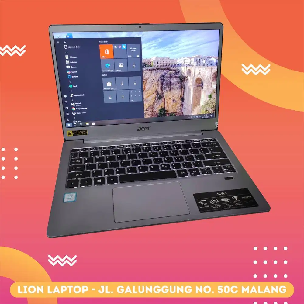 Super Slim Core i5 Gen 8 8/25 Acer Swift 3 SF313-51 [18|05]