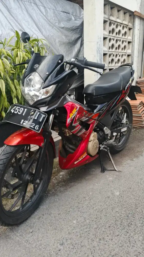 Satria Fu 2011,satutangan dari baru,mesin segel